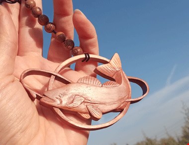 آویز آینه ماشین ماهی